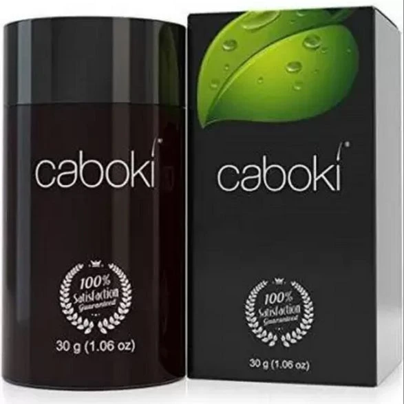 Caboki Hair Building Fibers  – Hair Thickening Powder for Men & Women